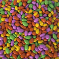 Chocolate Covered Candy Sunflower Seeds in Spring Colors